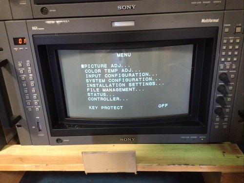 Sony triton bvm - sony, hr