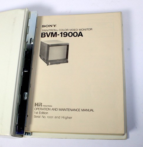 Sony bvm 1900a bkm - sony, /